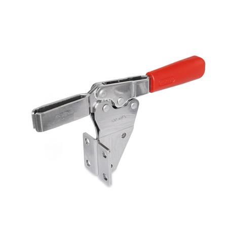 toggle clamps stainless steel horizontal vertical mounting gn side acting base clamp lever operating mf bar version berger tools secure